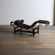 Cassina LC4 Chaise Longue In Ponyskin By Le Corbusier and Charlotte Perrian