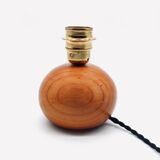 Wooden lamp base