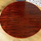 Scandinavian round table by John Mortensen vintage 1960 rio rosewood
