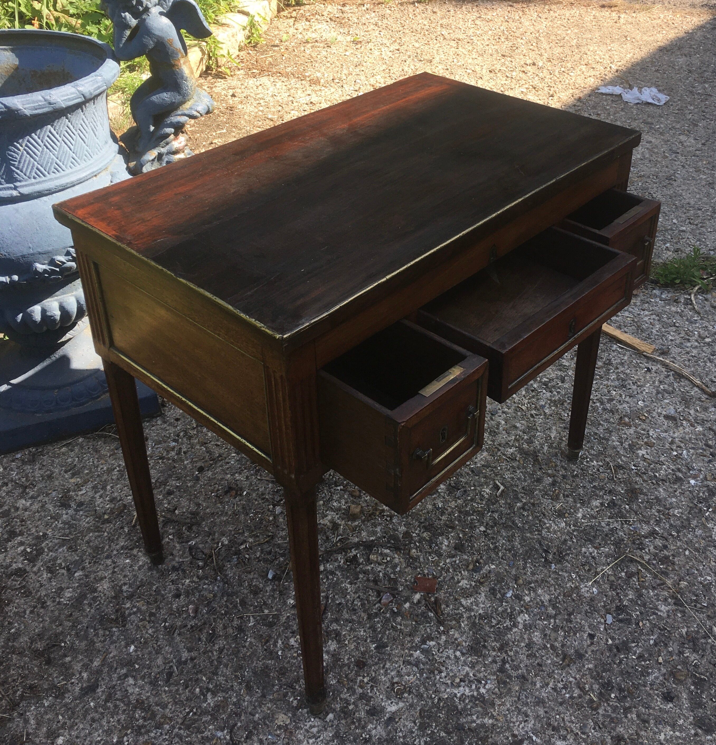 Bureau fin 18ème Louis XVI