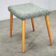 Danish Mid-Century Modern Stool in Beech and Upholstery, 1960s
