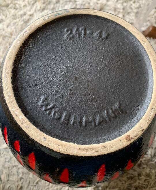 Vase xxl fat lava sceurich