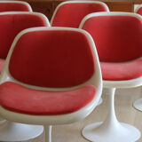 6 tulip chairs from the 70s6
