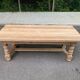 19th century farmhouse table renovated in solid oak 200cm