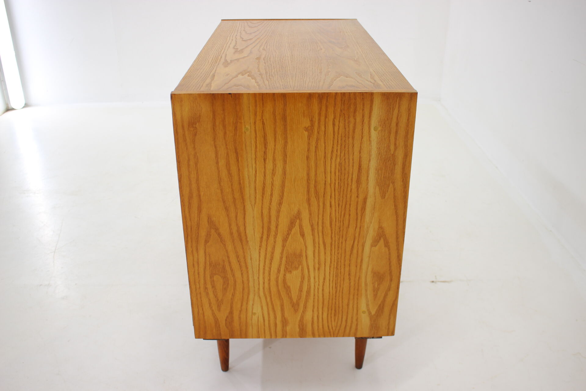 1970s Maple Cabinet or Chest Of Drawers, Czechoslovakia