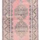 Dusty Pink Wool Turkish Rug