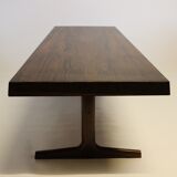 Table basse en bois de rose des années 1960