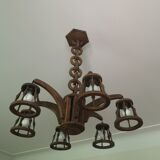 Lustre en bois