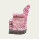 Vintage pink frog chair