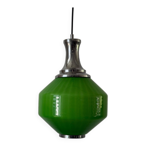suspension en verre vert