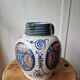 Antique ceramic pitcher jug elchinger fils alsace soufflenheim, art