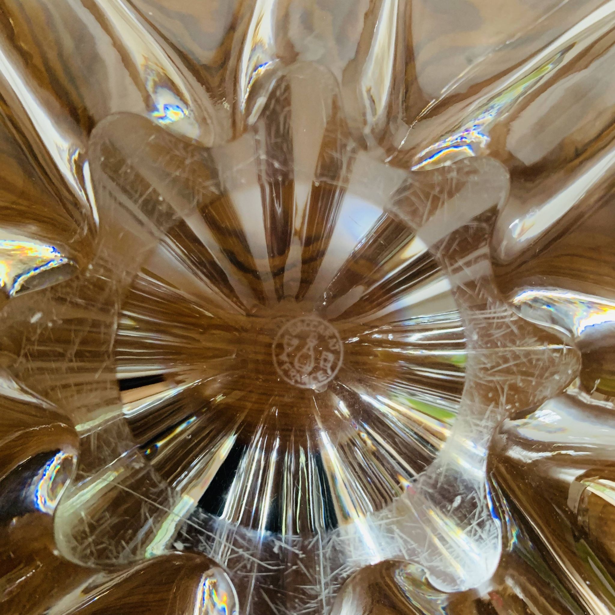 Coupe à fruits en cristal de Baccarat