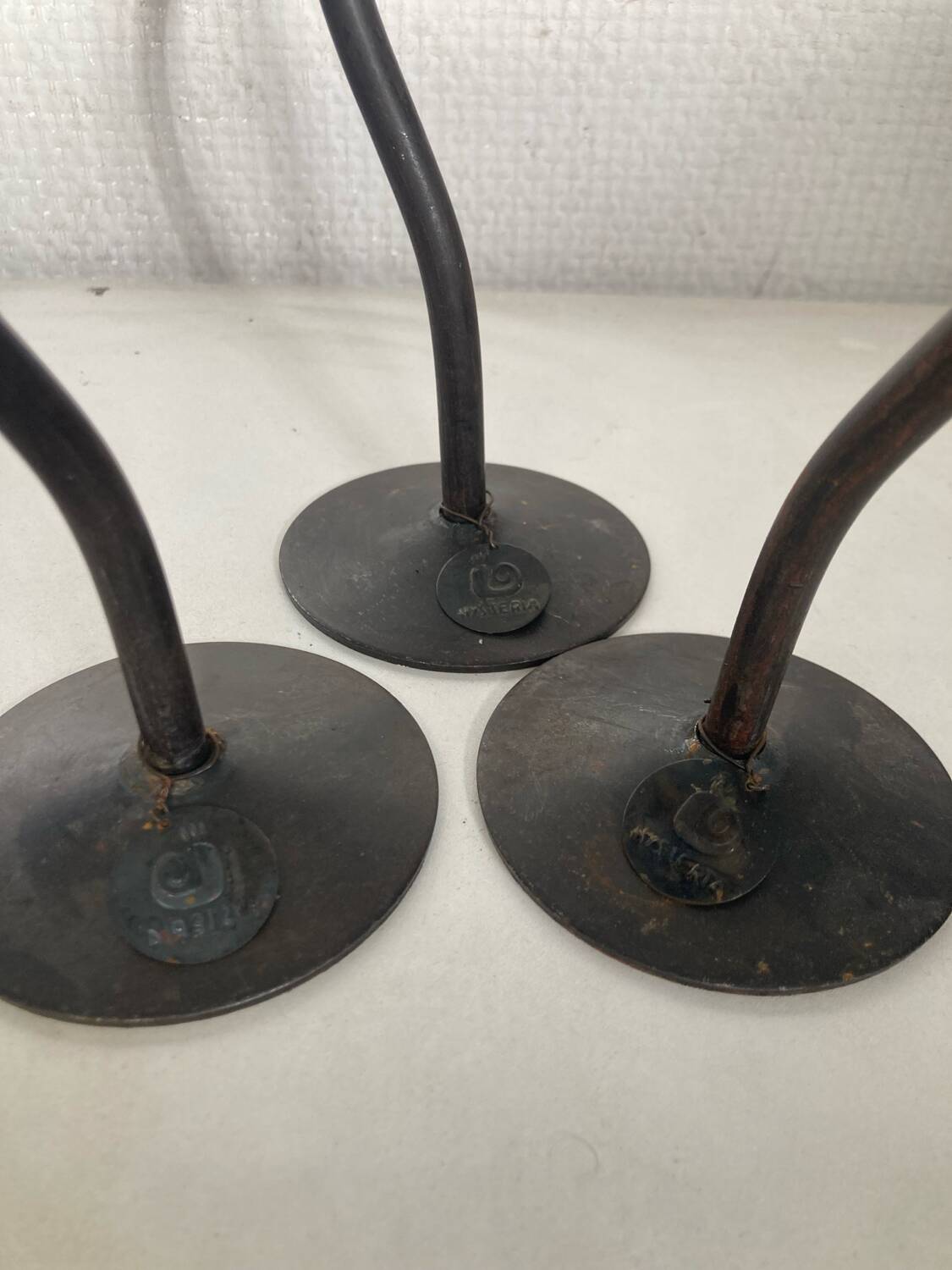 set of 3 Hysteria candle holders