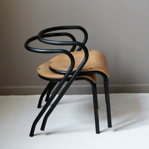 Chaise Hitier vintage