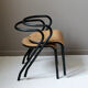 Chaise Hitier vintage