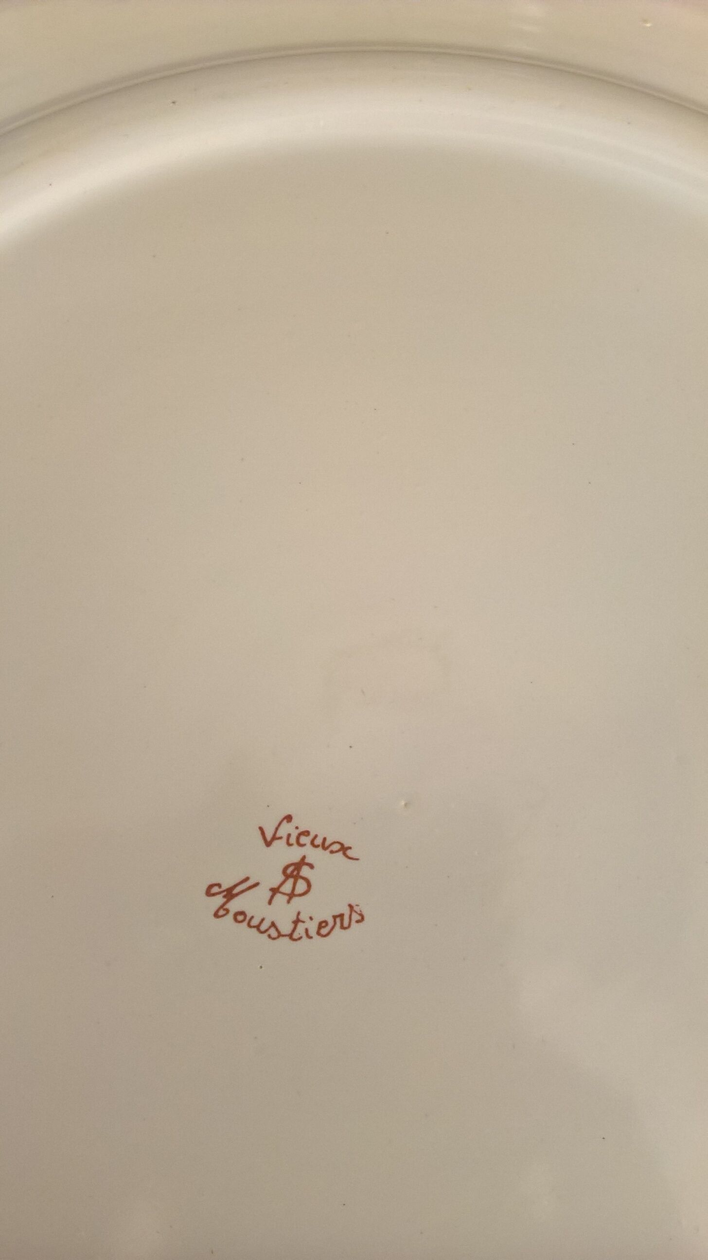 Old Moustiers AS plate