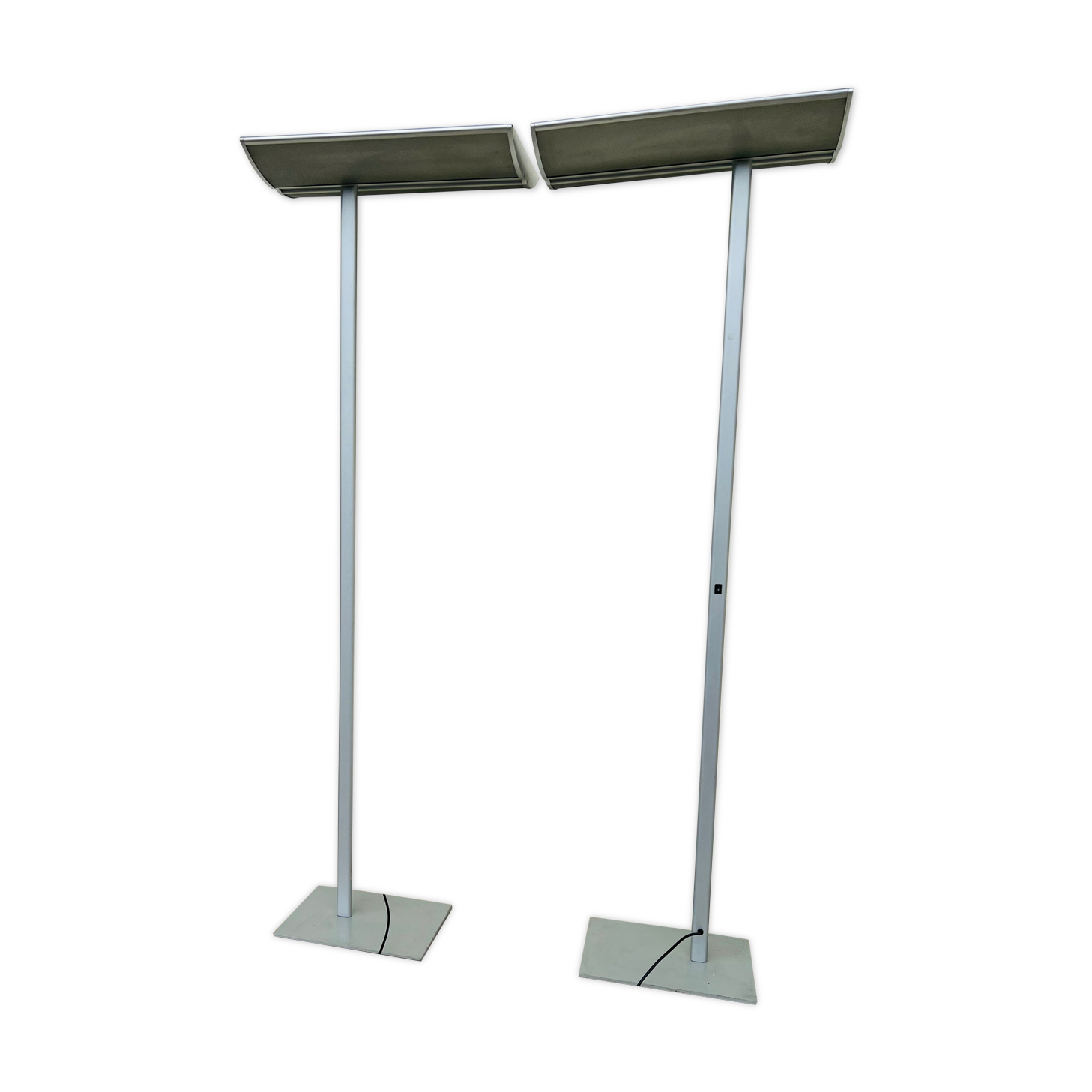 Pair of street lamps