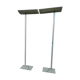 Pair of street lamps