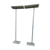 Pair of street lamps