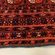 Antique Turkmen Tekke Rug, 190x113 cm Turkoman Bokhara Red Black Beige