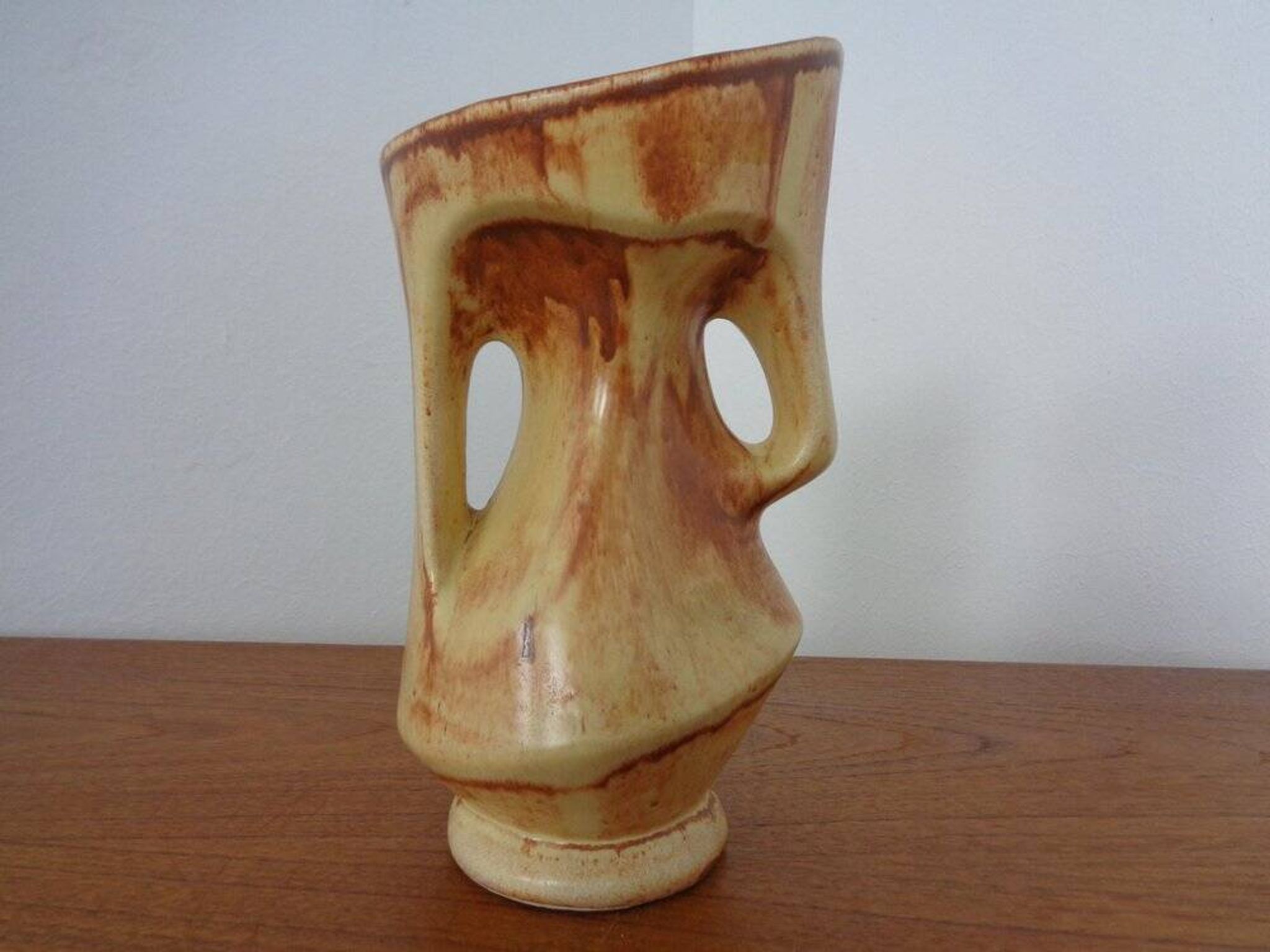 Large French Vallauris ceramic vase, 1970s