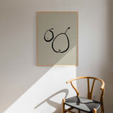 Botanical illustration giclee print, 50x70