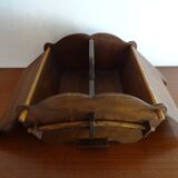 Scandinavian worker in vintage wood