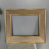 Frame in gilded wood and fabric 1950s/60s