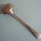 Old silver metal ladle Christofle art table vintage silver metal lad