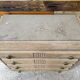 Art Deco commode in sandblasted oak