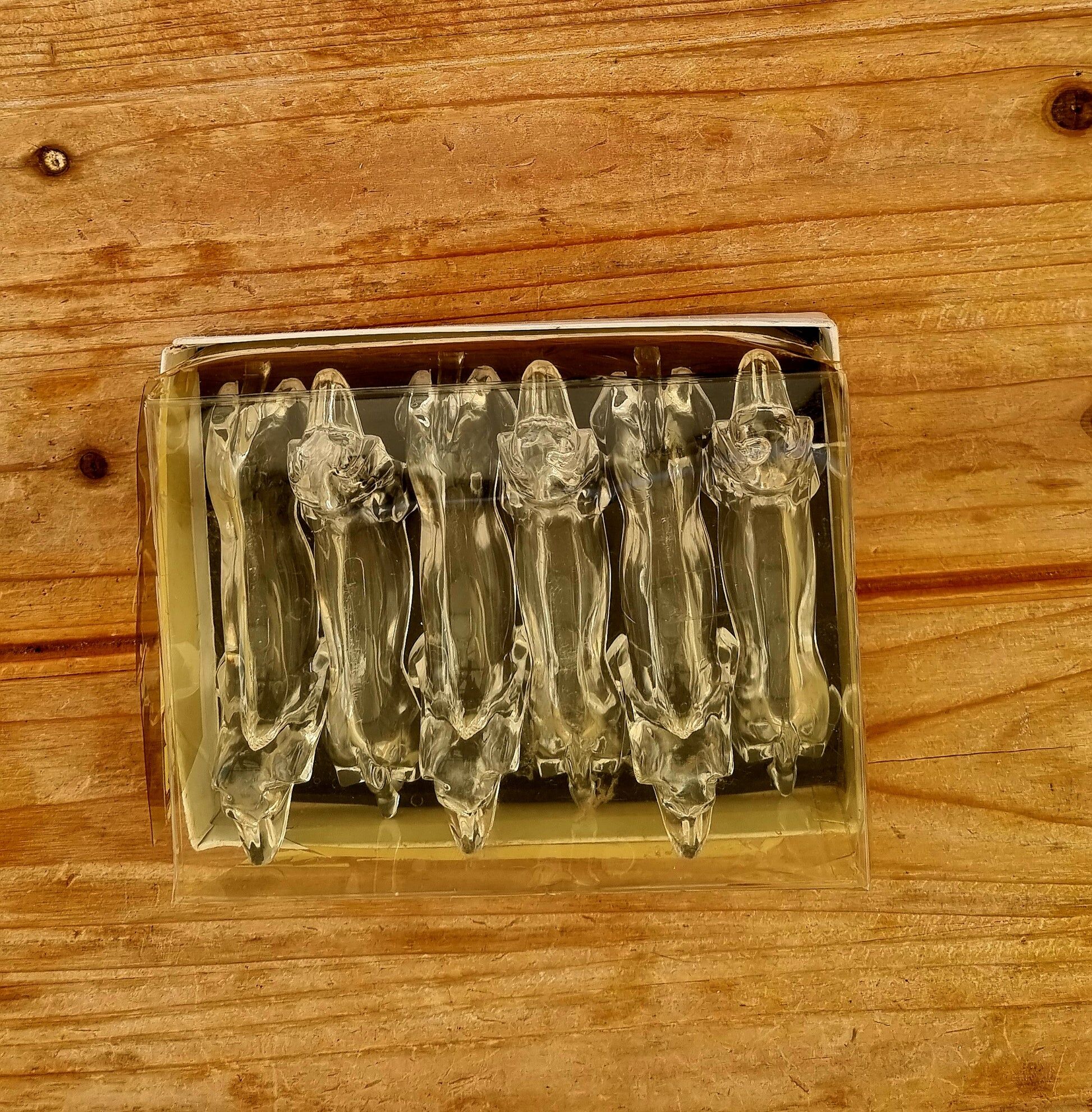 Set of 6 vintage dachshund knife rests