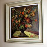 Still life bouquet of flowers, st vangheluwe.