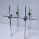 display shelf glass metal design 70-80