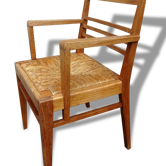 Chair bridge, structure in oak René Gabriel