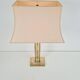 Brass Table Lamp from Deknudt, Belgium, 1978