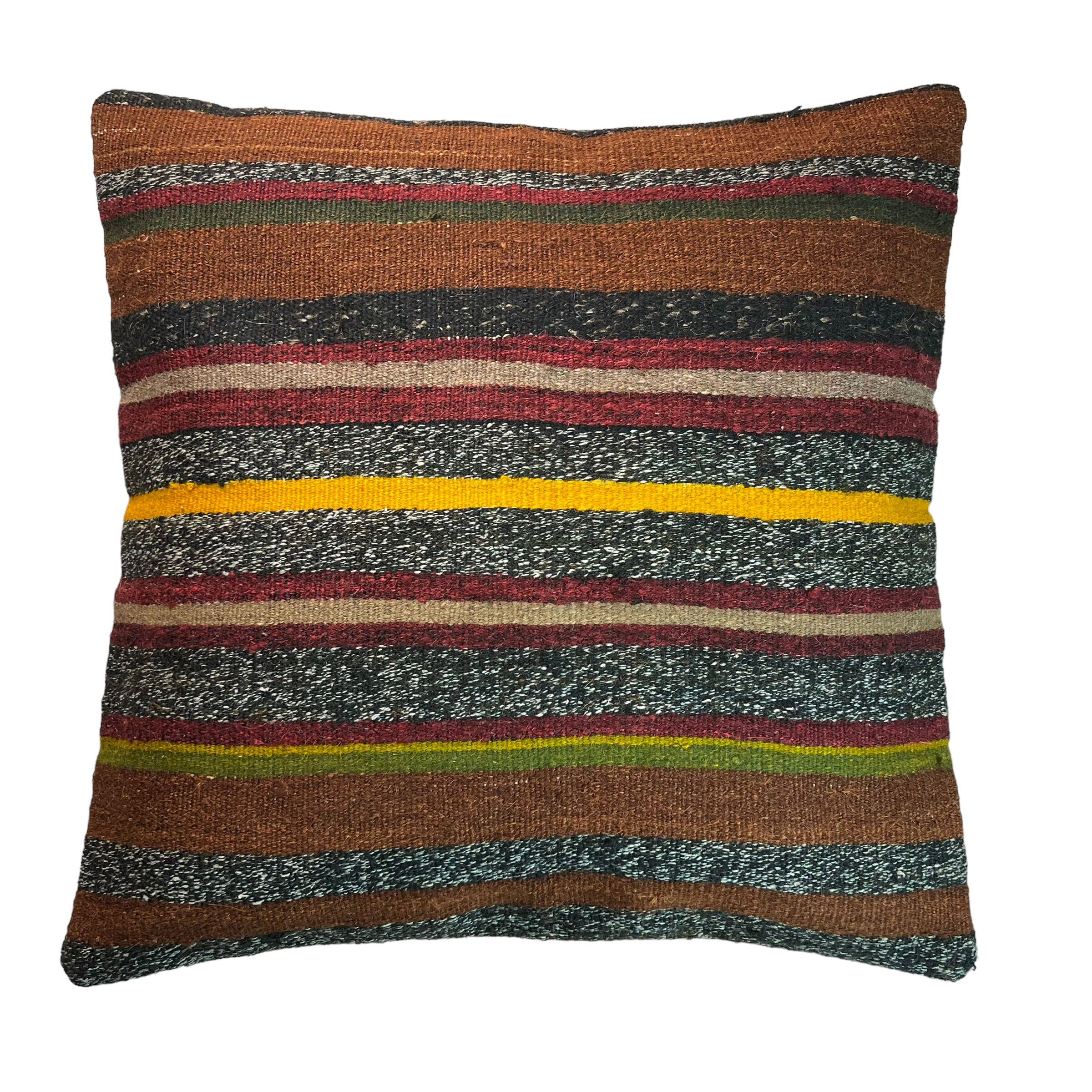 Housse de coussin kilim turc vintage, 60 x 60 cm