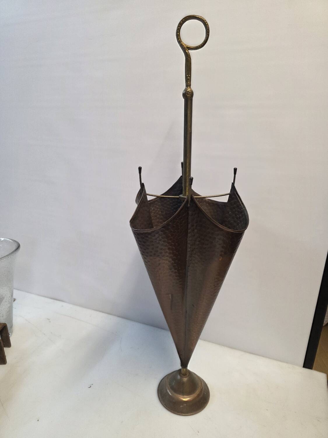 Brass umbrella stand