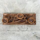 Vestiaire brutaliste années 50