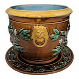 Cache pot en barbotine