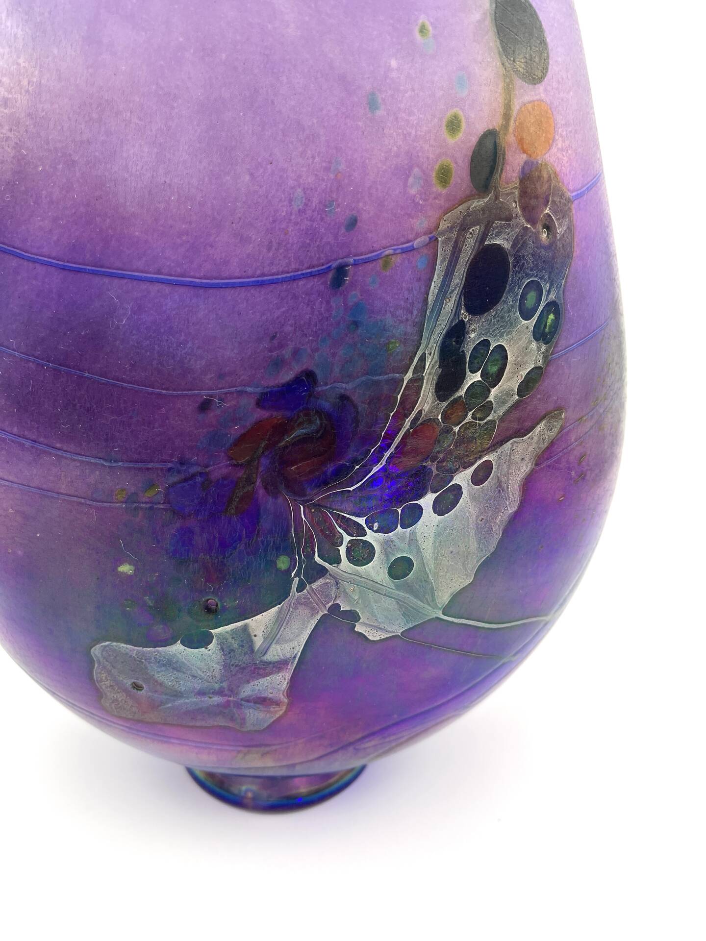 Vase Studio Glass Robert Pierini Signed 1990 Art Glass 4.2kg XXL