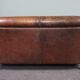 2-seater sofa in sheepskin decorative nails