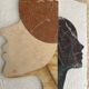 Contemporary marble marquetry table – Signed AD PIERRES