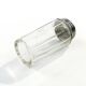 Mid-century modern salt shaker, glass, Germany, 1950s