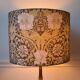 Art Nouveau lampshade flowers