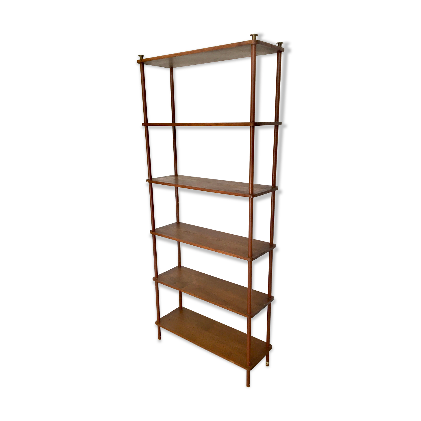 Vintage 60s bookcase shelf