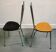 Paire de chaises vintage années 70
