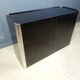 Cabinet in Black Laminate and chrome by Mario Sabot, 1980s