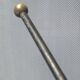 1950 floor lamp with ball head and magazine holders brass ball fasteners