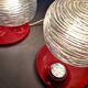 Pair of Hillebrand Space Age bedside lights, 1970s