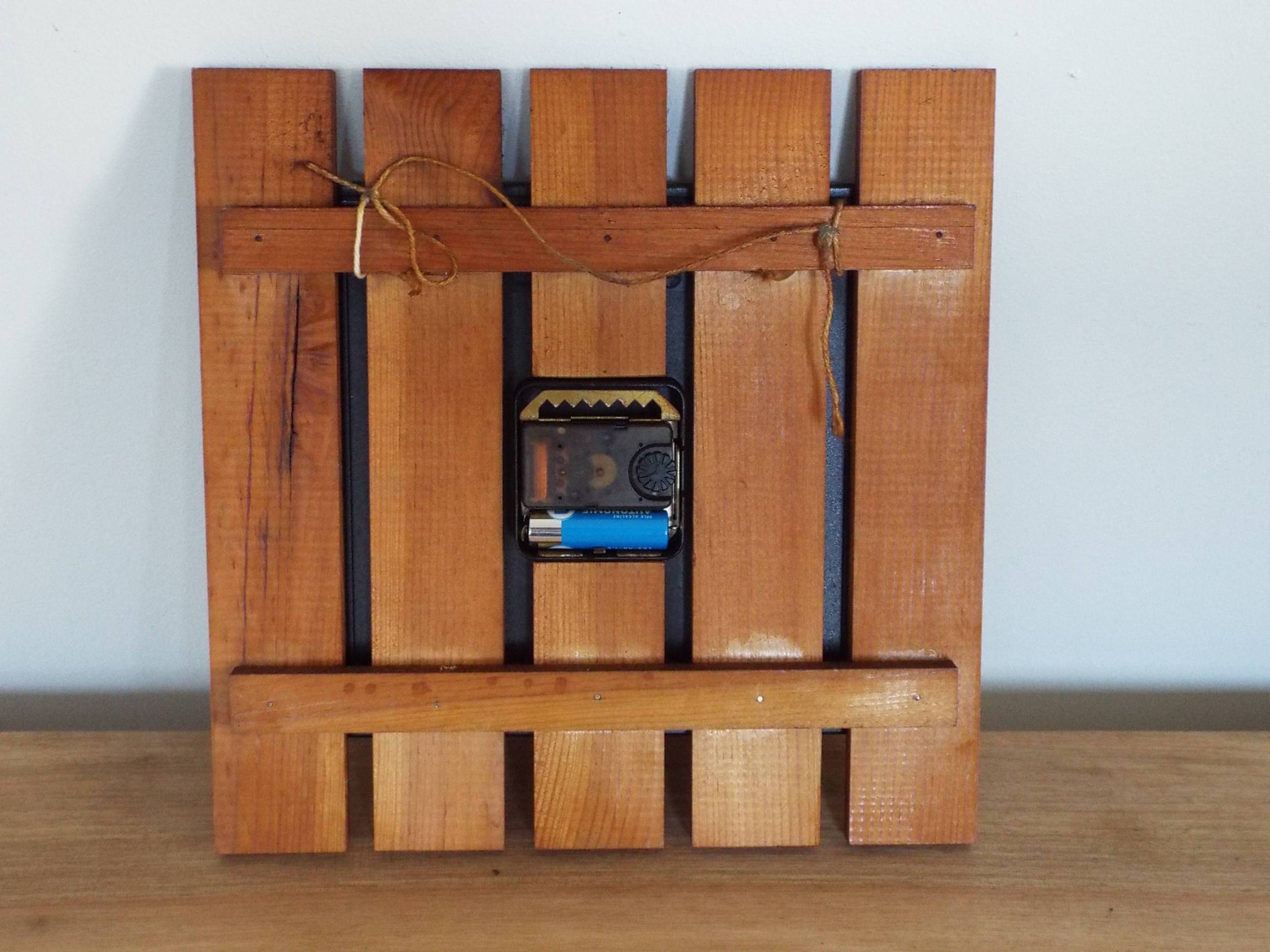 Philips vintage wooden wall clock